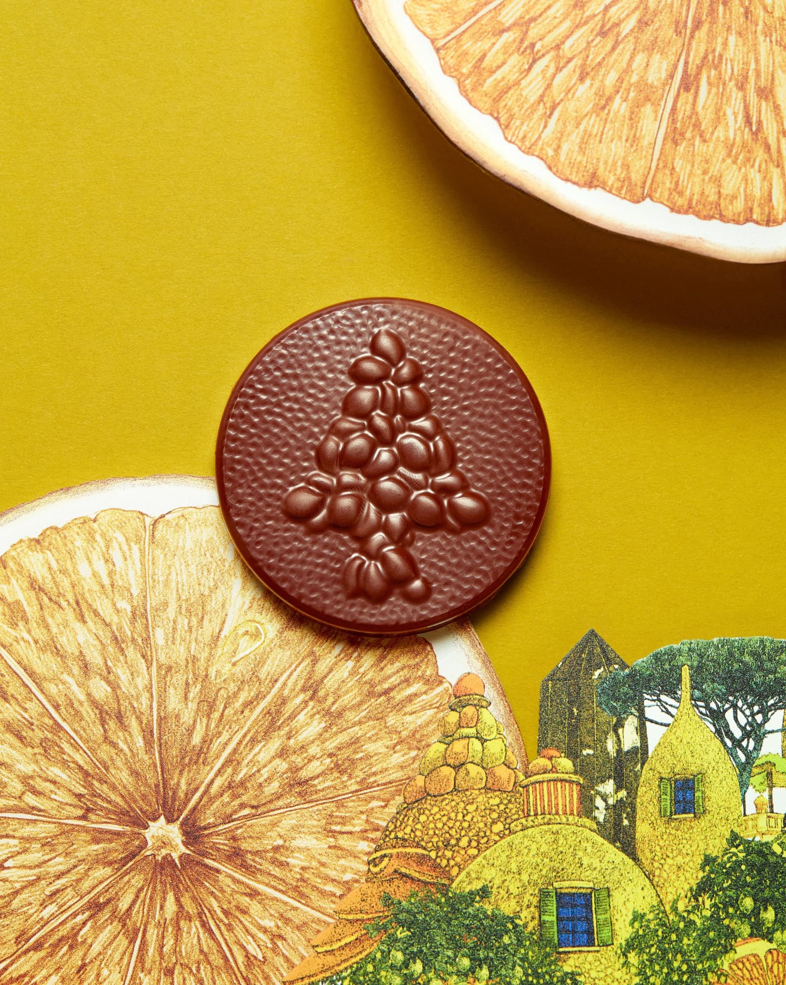 Citrus Christmas tree palet