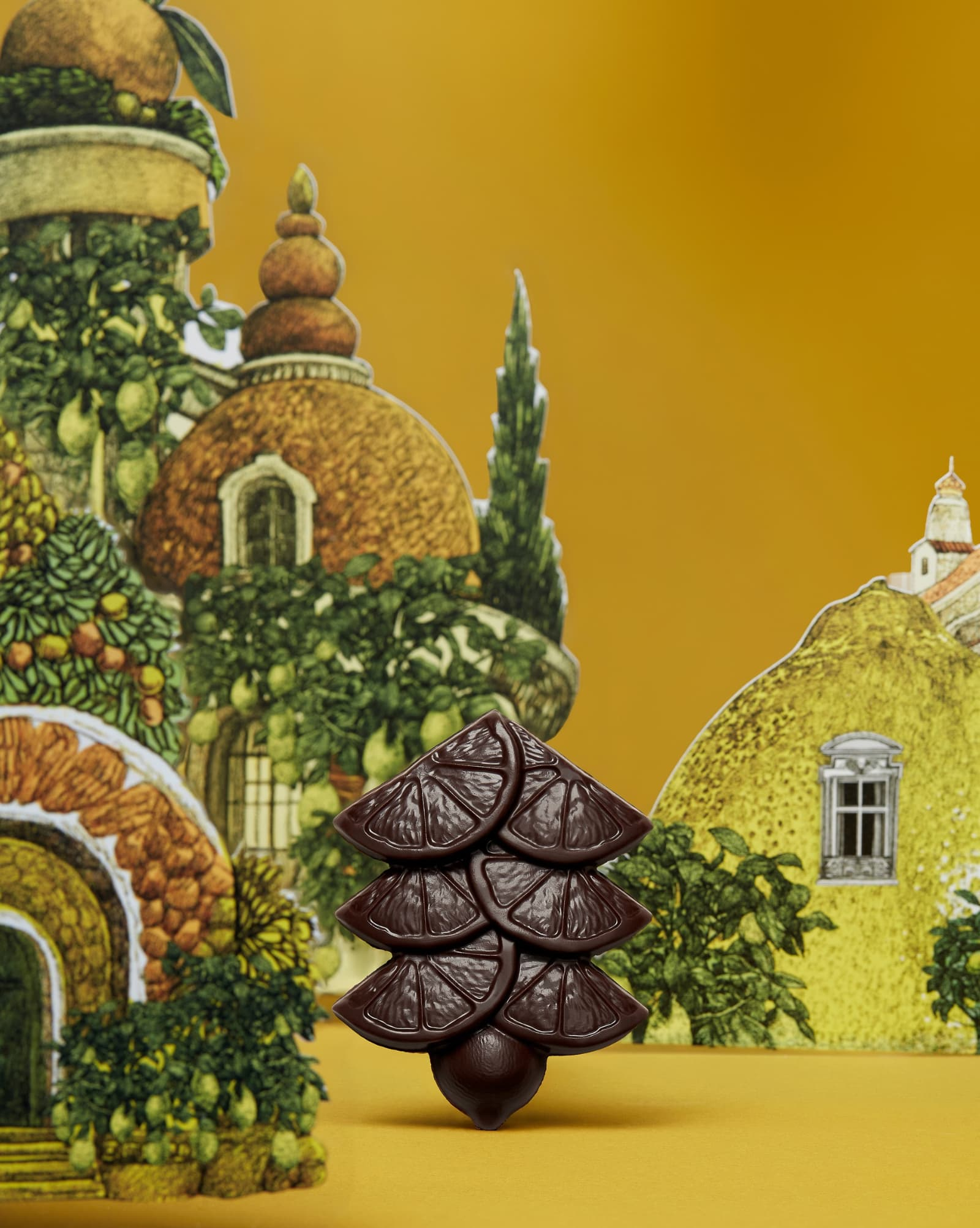 Lemon Christmas tree